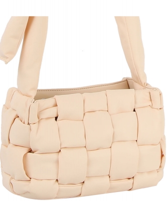 Puffy Woven Crossbody Bag JYE-0476