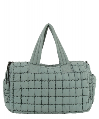 Quilted Puffy Duffle Bag JYE0535