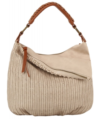 Laser Cut Printed Shoulder Bag Hobo K-0001-M