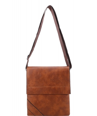 Men's Leather Messenger Bag K-2999