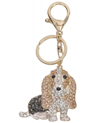 Basset Hound Figure Keychain KY890035