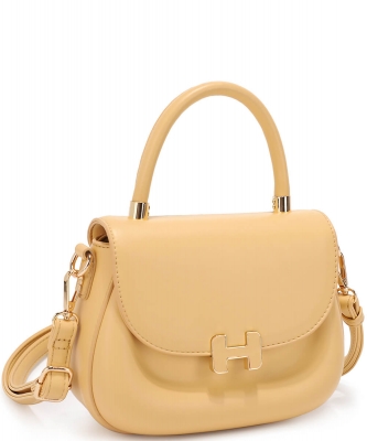 Smooth Chic Handle Satchel Bag KZS-20663