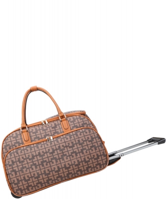 Fashion Monogram Large Travel Roller Duffel Bag LC-8720