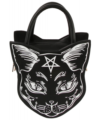 Pentacle Cat Crossbody Bag LDH016
