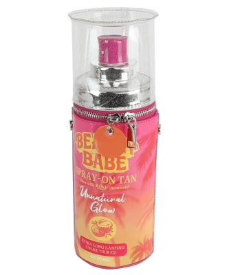 Sugar Thrillz Summer Tanning Lotion Spray Bottle Crossbody Bag LDH024