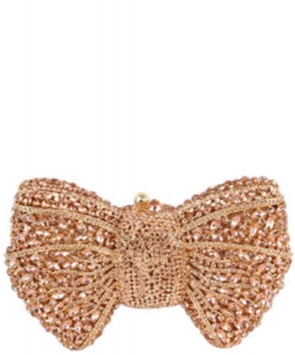 Bow Tie Rhinestone Clutch Bag LGZ088