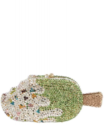 Ice Cream Rhinestone Clutch Bag LGZ089