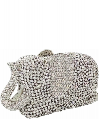 Elephant Evening Rhinestone Clutches Bags LGZ122