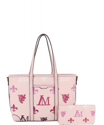 2in1 Fashion 2 Way Shoulder Bag with Matching Wallet LMP004-1W