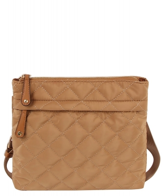 Quilted Nylon Crossbody Bag LP107