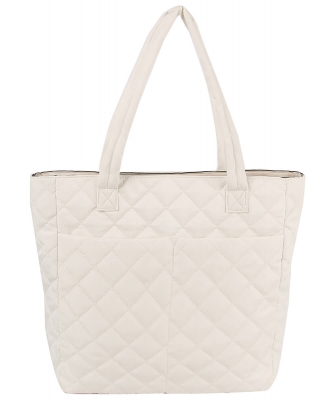 Quilted Nylon Shopper Bag LP109