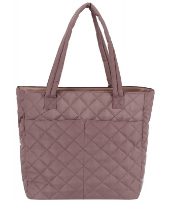 Quilted Nylon Shopper Bag LP109