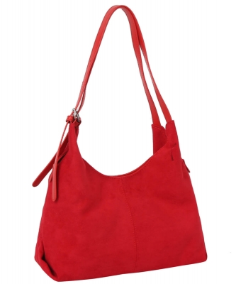 Faux Suede Women Shoulder Bag LWB003