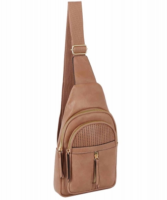 Fashion Laser Cut Printed Sling Bag Backpack LY122-1Z