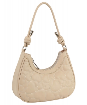 Heart Quilted Shoulder Bag ME0035M