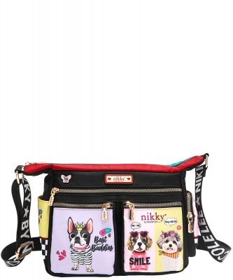 Best Buddies Nikky by Nicole Lee Messenger Bag NK12923