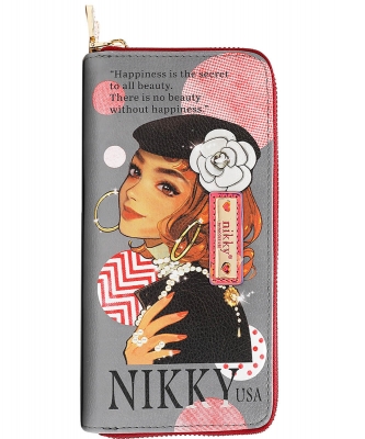 Double Zipper Wallet V.2 By Nikky NK20376