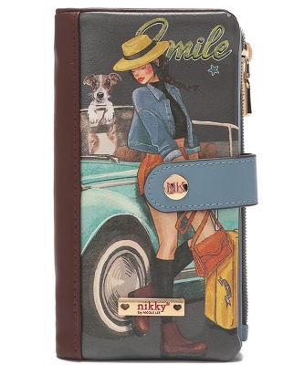 Bifold Zipper Wallet by Nikky NK22520