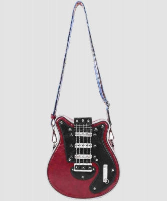 Guitar Shape Crossbody Bag P34-1242