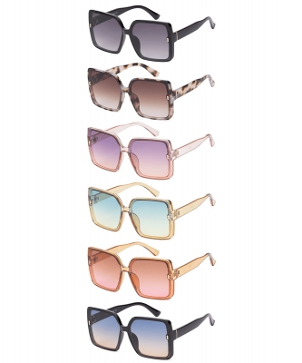 The Stellar Oversized Square Sunglasses P4165MC