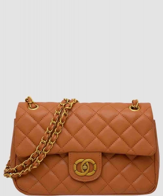 Cute Quilted Soft-Touch Crossbody P6177