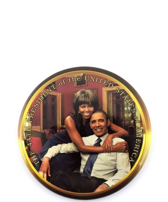 12 Pieces Set Magazine Cover Metal Pin Badge PB011