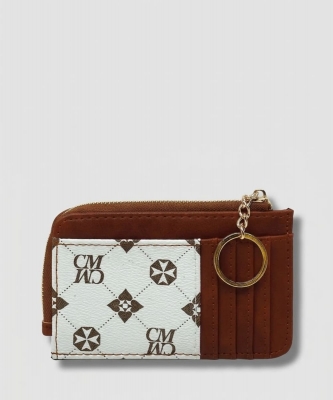 CM Monogram Card Holder Keychain Wallet PCM003