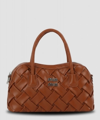 Fashion Woven Dome Satchel PEWB279
