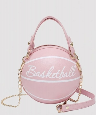 Basketball Shaped Crossbody Bag PGMS-0152