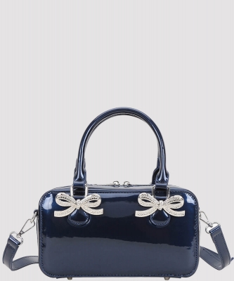 Bow Embellished Top Handle Mini Crossbody Bag PHDJ-1283