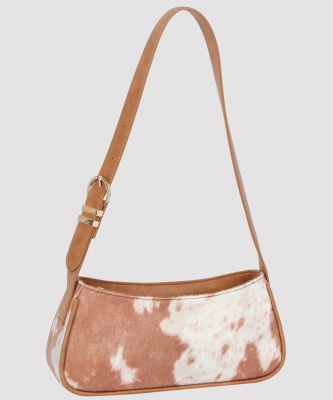 Calf Hair Cow Printed Shoulder Bag PJY-0601