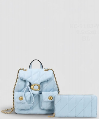 Cute Fashion Backpack With Wallet KC-9183-W