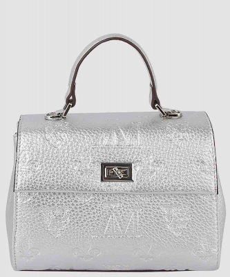Embossed Monogram Top Handle Flap PLMR002