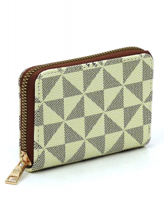 Monogrammed Accordion Card Holder Wallet PM017W