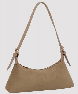 Faux Suede Shoulder Bag PME-0098