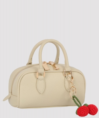Cherry Charm Top Handle Boston Bag PME-0142