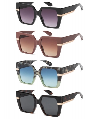 Eco-friendly Acetate Unisex Sunglasses PMP4361AP