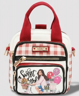 Convertible Mini Crossbody Tote Bag PNK13148