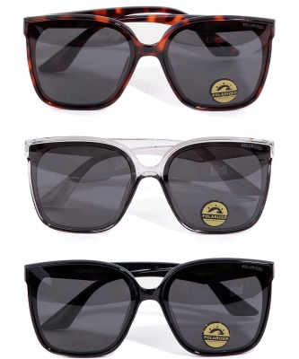 Acetate Frame Polarized Sunglasses Set POLF1032