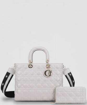 2in1 Quilted Patent Satchel Bag POR-9167W-1