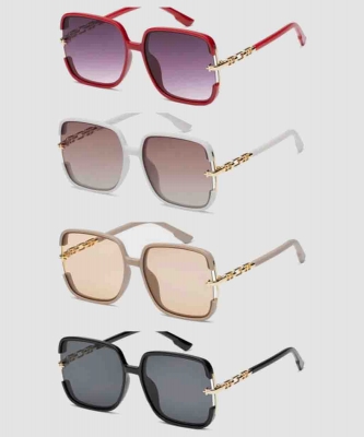 Womens Sunglasses With Rhinestones And Metal Body PRS27115AP