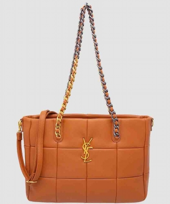 Fashion Quilted Chain-Link Tote PZ-6890