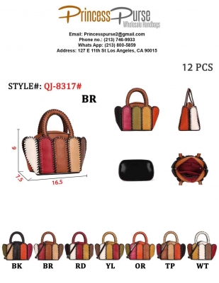 Womens Top Handle Bag QJ-8317
