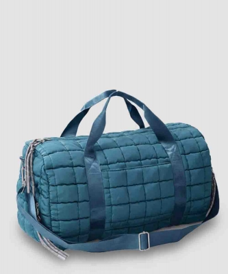 Nylon Puffy Quilted Duffle Bag QP774