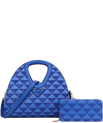 2in1 Monogram Handbag Satchel Bag RR-8562W