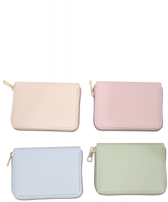 Assorted 12pcs. Set Zip Around Wallet SP990015