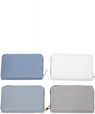 Assorted 12pcs. Set Zip Around Wallet SP990016