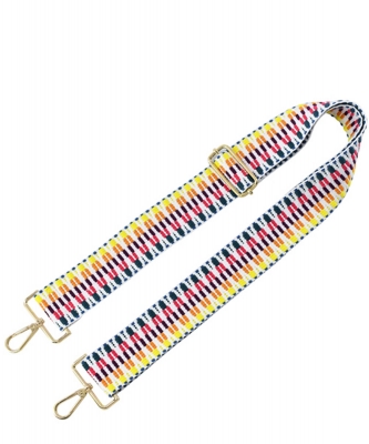 2" Wide Aztec Tribal Pattern Guitar Strap SS050M