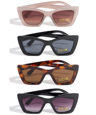 Thick Frame Cat Eye Sunglasses Set SUN1025