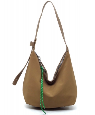Faux Suede Shoulder Bag Hobo U1179